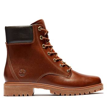 Timberland Jayne - Hnede 6 Inch Cizmy Damske, TB0484W